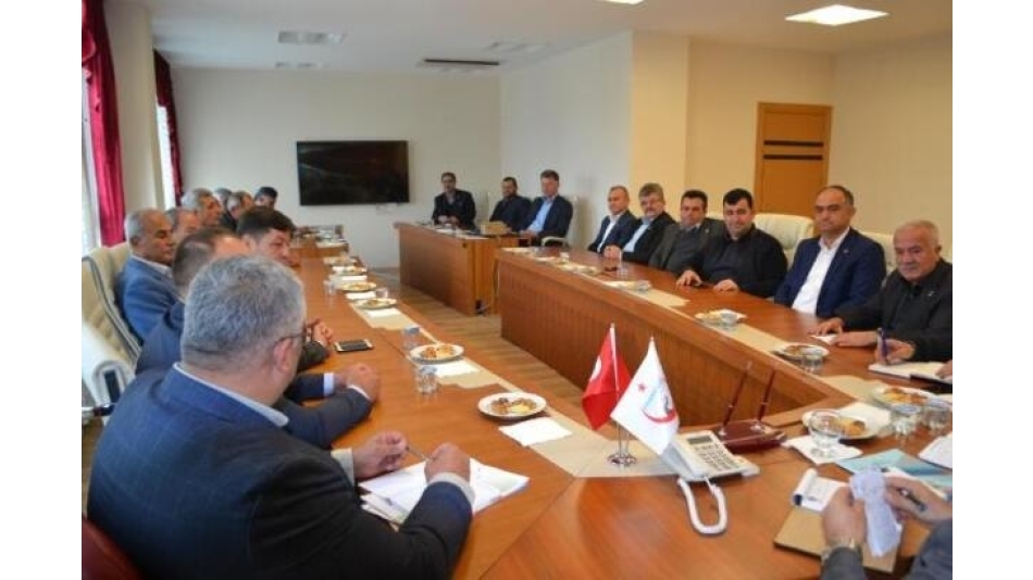  Milliyet Merkez köy muhtarlar toplantısı yapıldı